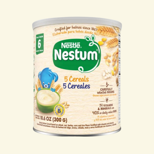 Cereal Infantil Nestum marca Nestle, 270 g.