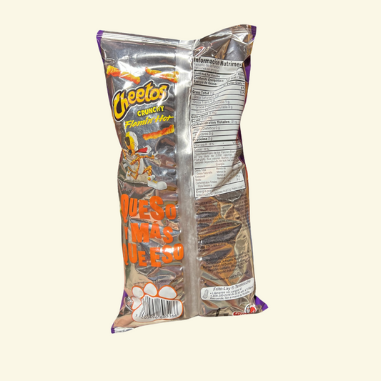 Frito Lay Cheetos Crunchy Flamin’ Hot, 155 g.