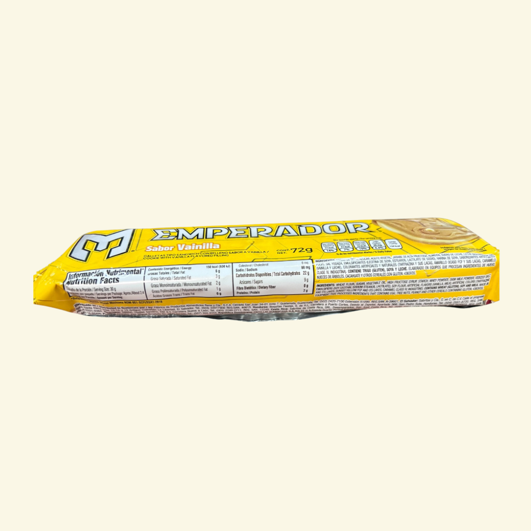 Galleta Emperador marca Gamesa, 72 g. Ricura Dominicana 🇩🇴 Galleta Tipo sándwich con relleno cremoso