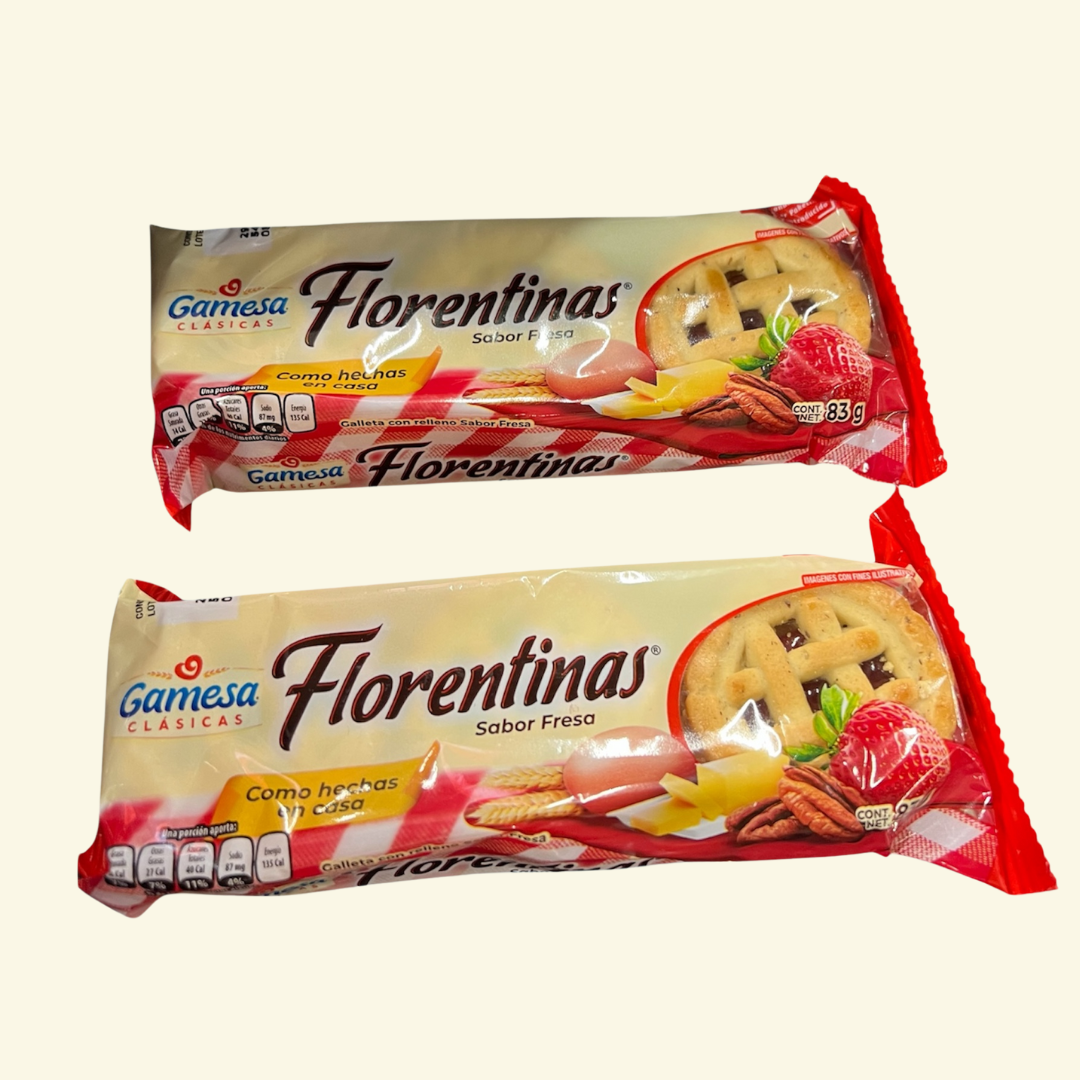 Galletas Florentinas marca Gamesa, 83 g