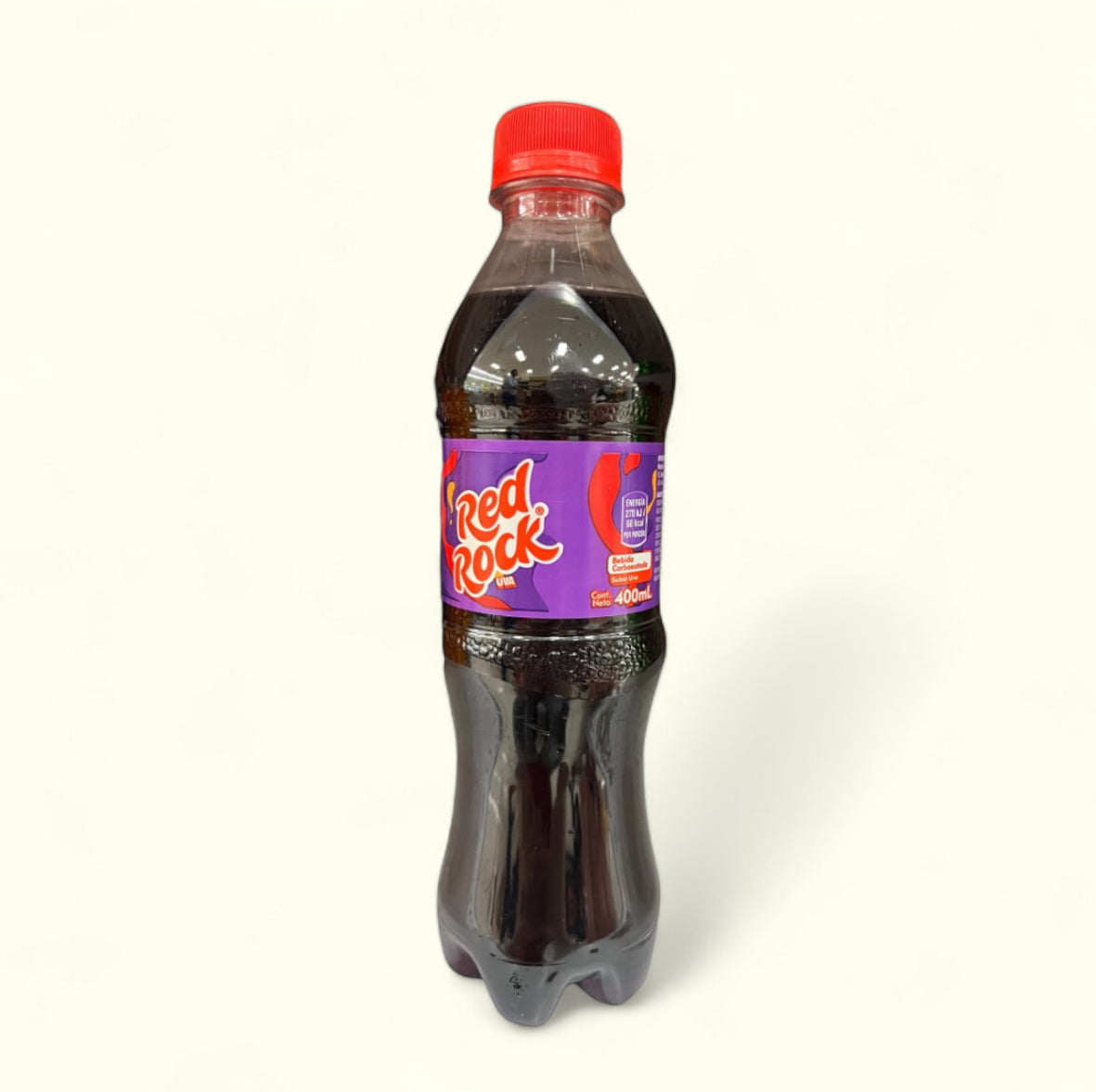 Refresco Red Rock sabor a Uva, 400 Ml🍇