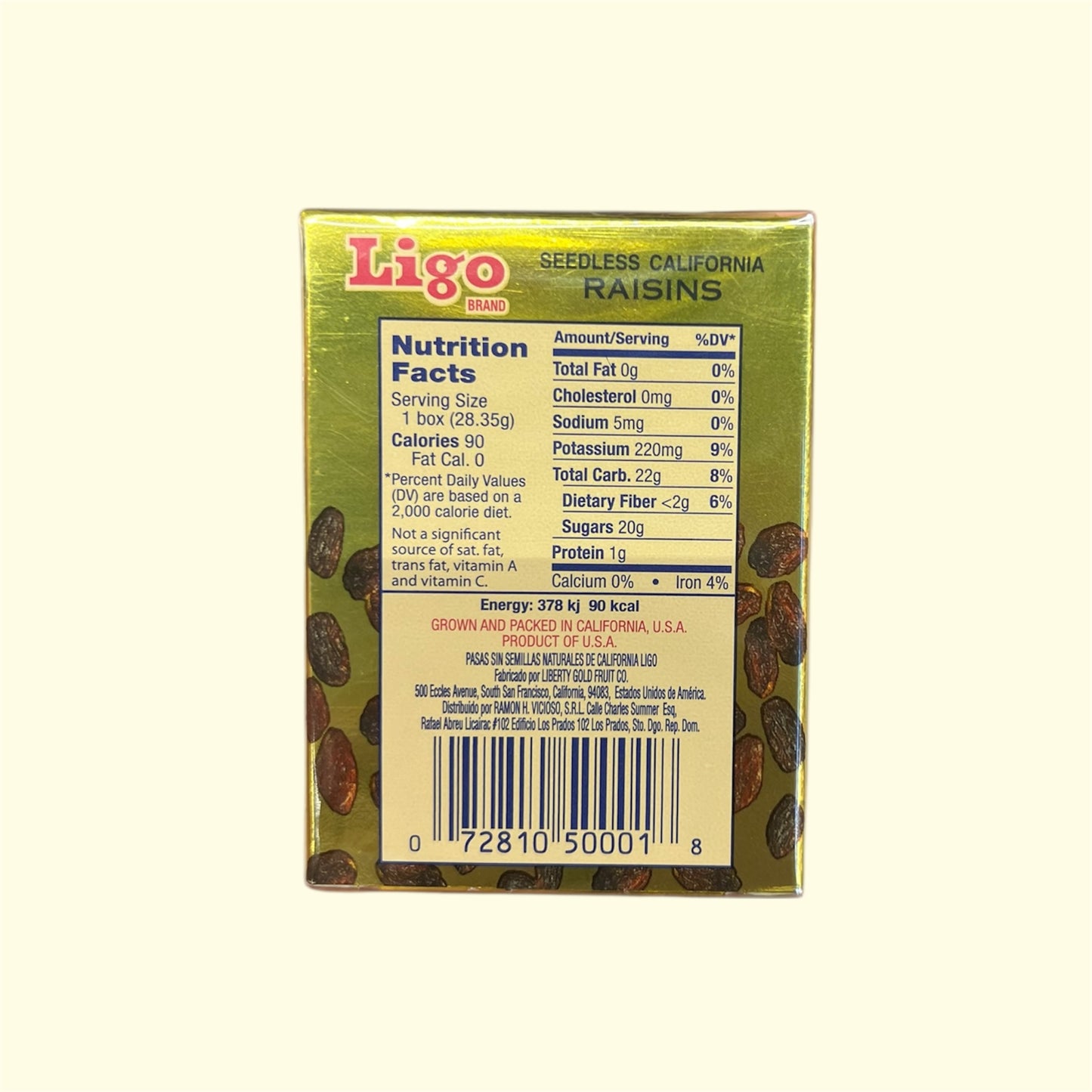 Pasas Ligo, 1 oz