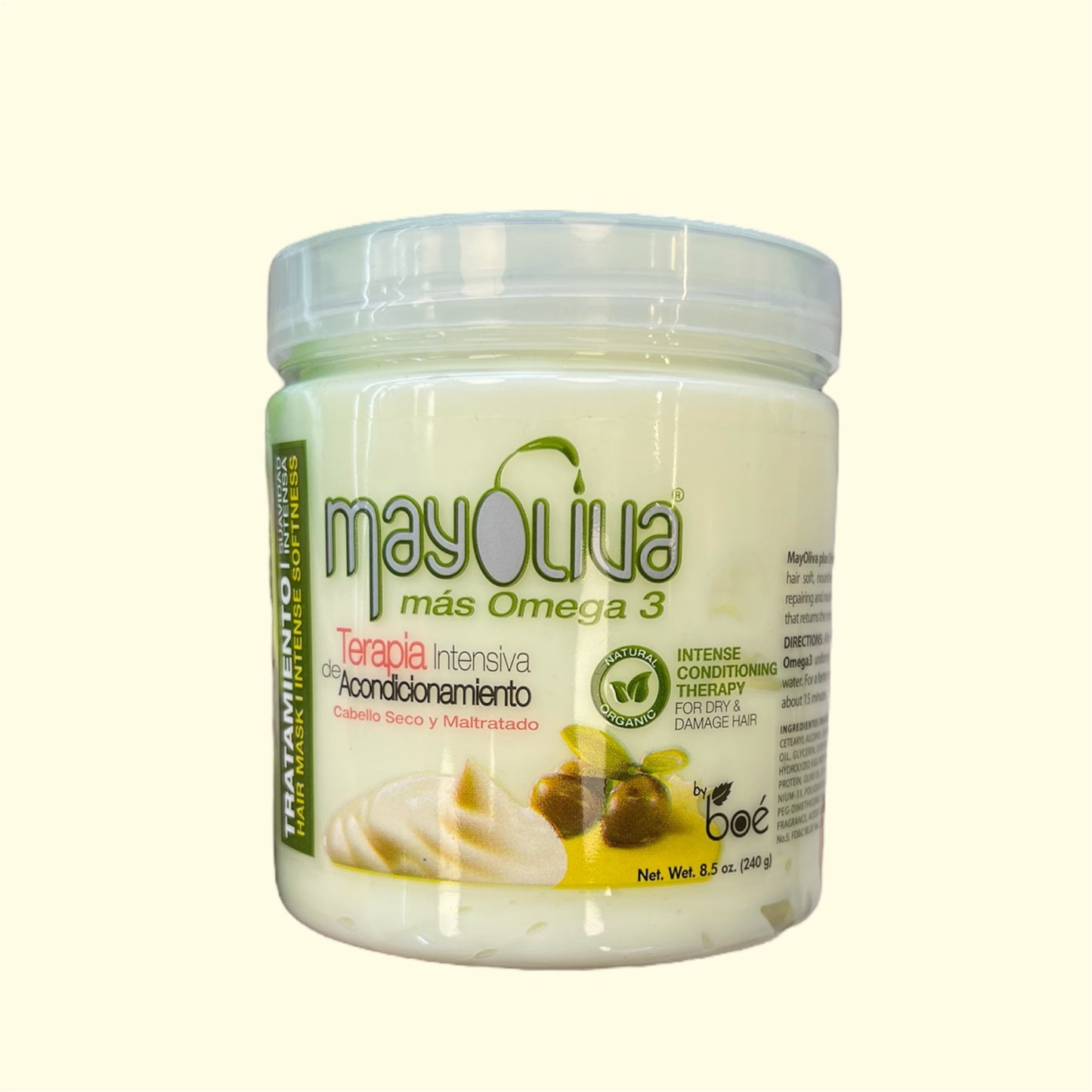Boe Tratamiento Mayoliva, terapia intensiva de acondicionamiento/ 8 oz