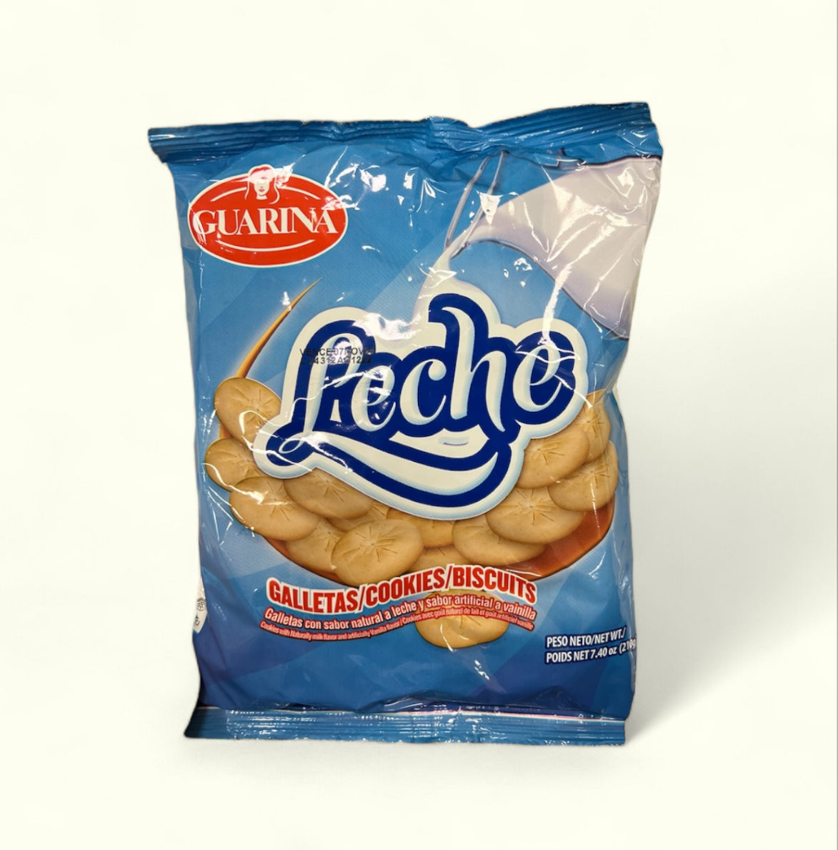 Galletas de Leche Guarina, 210 g