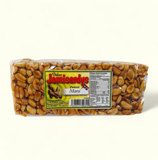 Dulces de maní Jomisardys, 4 oz / Dulce crocante de Maní