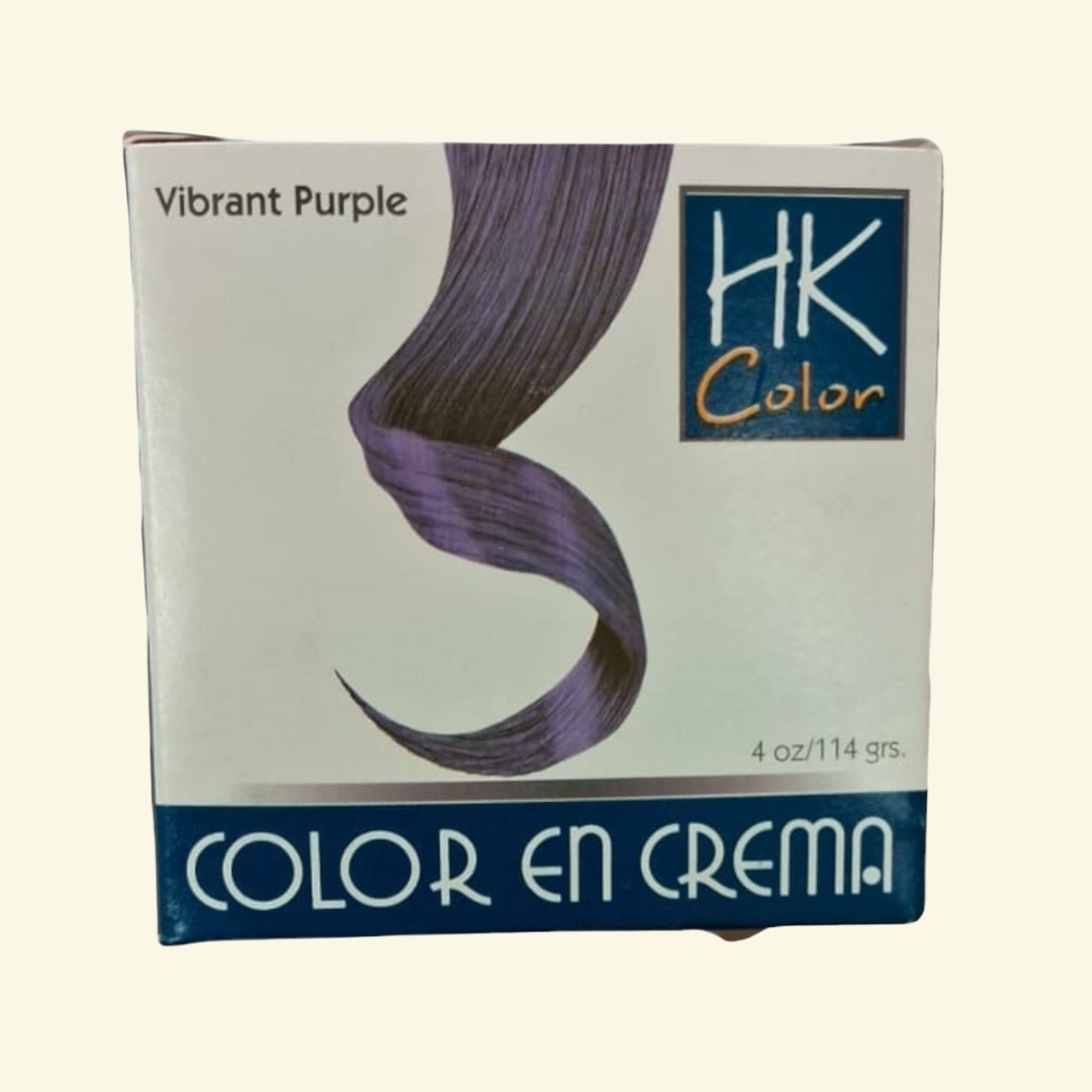 Color en Crema HK, 4oz/ Semi- permanente, sin amoniaco